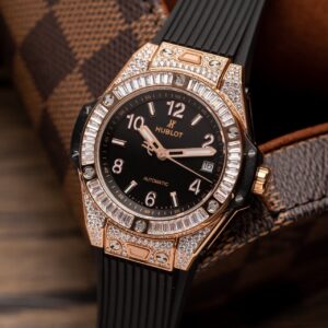 Đồng Hồ Hublot Big Bang One Click King Gold Đính Đá 39mm (6)