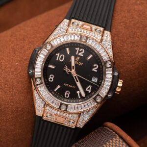 Đồng Hồ Hublot Big Bang One Click King Gold Đính Đá 39mm (6)