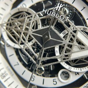 Đồng Hồ Hublot Big Bang Sang Bleu II Replica 11 Vỏ Gốm Trắng 45mm (1)