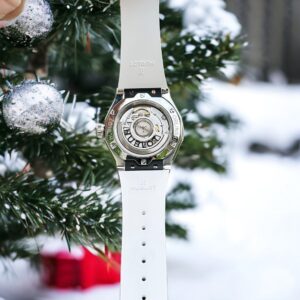 Đồng Hồ Hublot Orlinski Đính Moissanite Demi Màu Trắng 40mm (3)