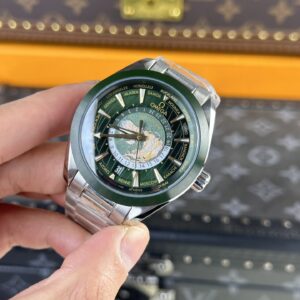 Đồng Hồ Omega Seamaster Aqua Terra Rep 11 Màu Xanh Lá Cây 43mm (4)