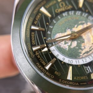 Đồng Hồ Omega Seamaster Aqua Terra Rep 11 Màu Xanh Lá Cây 43mm (7)