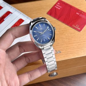 Đồng Hồ Omega Seamaster Replica Cao Cấp Ice Blue Dial Nhà Máy VS 41mm (4)