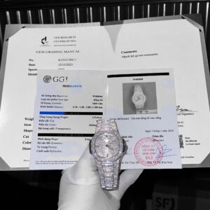 Đồng Hồ Patek Philippe Nautilus 5719 Full Kim Cương Moissanite Replica 11 40mm (2)