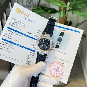 Đồng Hồ Patek Philippe Nautilus 5724 Đính Moissanite Replica (2)