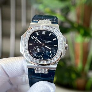 Đồng Hồ Patek Philippe Nautilus 5724 Đính Moissanite Replica (2)