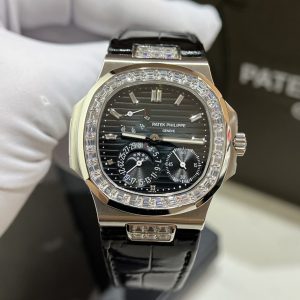 Đồng Hồ Patek Philippe Replica 11 Nautilus 5724G Mặt Xanh 3 Dây 40mm (5)