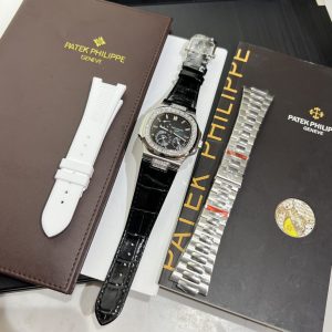 Đồng Hồ Patek Philippe Replica 11 Nautilus 5724G Mặt Xanh 3 Dây 40mm (5)