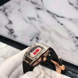Đồng Hồ Richard Mille RM07 Bọc Vàng Độ Kim Cương Tự Nhiên 36mm (1)