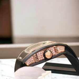 Đồng Hồ Richard Mille RM07 Bọc Vàng Độ Kim Cương Tự Nhiên 36mm (1)