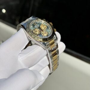 Đồng Hồ Rolex Cosmograph Daytona Mặt Xà Cừ Cọc Số Kim Cương 40mm (2)