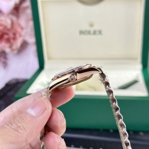Đồng Hồ Rolex DateJust 278285 Replica 11 Nữ Đính Đá Swarovski 31mm (2)