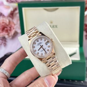 Đồng Hồ Rolex DateJust 278285 Replica 11 Nữ Đính Đá Swarovski 31mm (2)