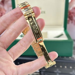 Đồng Hồ Rolex DateJust 278288 Replica 11 Nữ Mặt Số Họa Tiết Hoa Xanh Oliu 31mm (2)