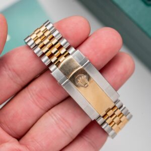 Đồng Hồ Rolex DateJust Bọc Vàng Mặt Vàng Champagne GM Factory 41mm (3)