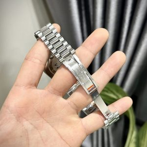 Đồng Hồ Rolex Day-Date Mặt Xanh Băng Cọc Số Arabic Nhà Máy GM 40mm