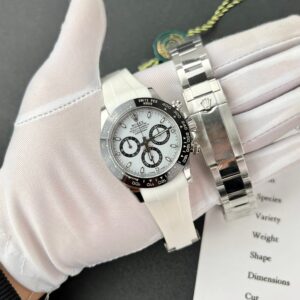 Đồng Hồ Rolex Replica 11 Daytona Panda 116509LN Nhà Máy Clean 2 Dây 40mm (1)
