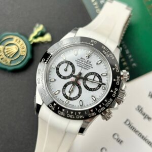 Đồng Hồ Rolex Replica 11 Daytona Panda 116509LN Nhà Máy Clean 2 Dây 40mm (1)