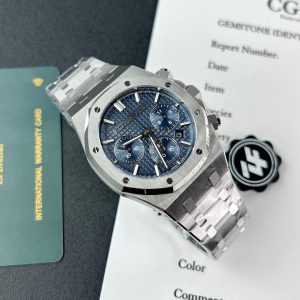 Đồng Hồ Audemars Piguet Royal Oak 26715ST Mặt Xanh Nhà Máy ZF 38mm (1)