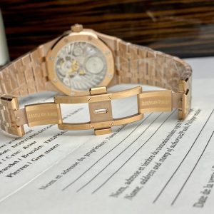 Đồng Hồ Audemars Piguet Royal Oak Tourbillon 26730OR Replica 41mm (7)
