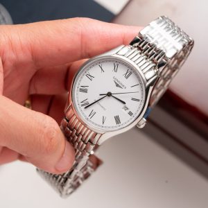 Đồng Hồ Longines Lyre Replica Cao Cấp L4.961.4.11.6 Màu Trắng (8)