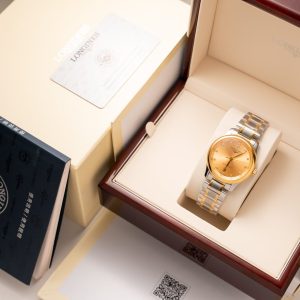 Đồng Hồ Longines Master Collection L2.628.5.37.7 Rep 11 Mặt Vàng 38 (7)