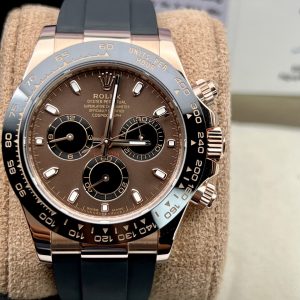 Đồng Hồ Rolex Chế Tác Bọc Vàng Hồng Daytona 116515LN Mặt Chocolate 40mm (6)