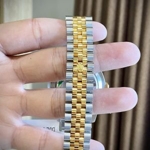 Đồng Hồ Rolex Day-Date Chế Tác Bọc Vàng Thật Mặt Vi Tính 40mm (1)