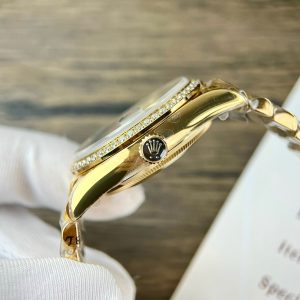 Đồng Hồ Rolex Day-Date Replica 11 Mặt Thiên Thạch Đính Đá RA 36mm (1)