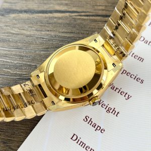 Đồng Hồ Rolex Day-Date Replica 11 Mặt Thiên Thạch Đính Đá RA 36mm (1)