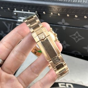 Đồng Hồ Rolex Daytona 116505 Vàng Hồng Cọc Số Đính Đá Nhà Máy Clean 40mm (10)
