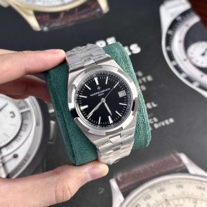 Đồng Hồ Vacheron Constantin Overseas 4500V Rep 11 Mặt Đen PPF 41mm (2)