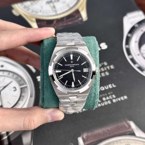 Đồng Hồ Vacheron Constantin Overseas 4500V Rep 11 Mặt Đen PPF 41mm (2)