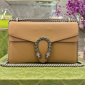 Túi Xách Gucci Dionysus Siêu Cấp Màu Nâu Da Thật 28cm (2)