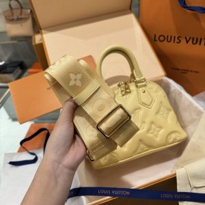 Túi Xách Louis Vuitton Alma BB Màu Vàng Siêu Cấp 24 (5)