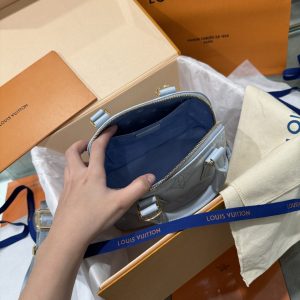 Túi Xách Louis Vuitton Alma BB Màu Xanh Siêu Cấp 24 (1)