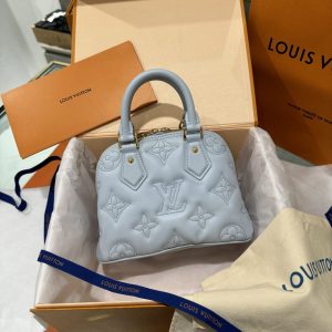 Túi Xách Louis Vuitton Alma BB Màu Xanh Siêu Cấp 24 (1)