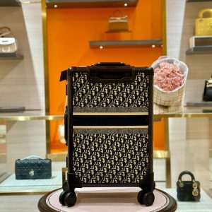 Vali Dior Siêu Cấp Họa Tiết Oblique (6)