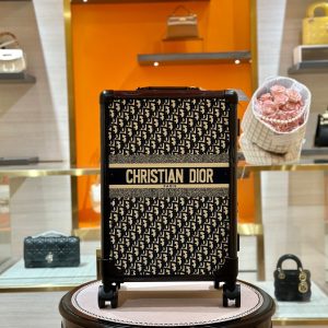 Vali Dior Siêu Cấp Họa Tiết Oblique (6)