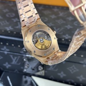 Đồng Hồ Audemars Piguet Replica 11 Royal Oak 15400OR Mặt Đen 41mm (9)