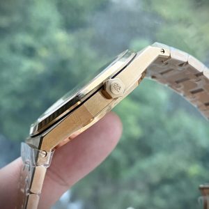 Đồng Hồ Audemars Piguet Royal Oak 15202OR Jumbo Mặt Xanh Blue ZF 39mm (1)