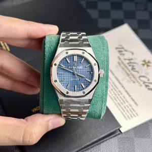 Đồng Hồ Audemars Piguet Royal Oak 15450ST Replica Mặt Xanh APS 37mm (1)