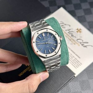 Đồng Hồ Audemars Piguet Royal Oak 15450ST Replica Mặt Xanh APS 37mm (1)