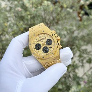 Đồng Hồ Audemars Piguet Royal Oak 26331 Frosted Gold Replica 11 41mm (1)