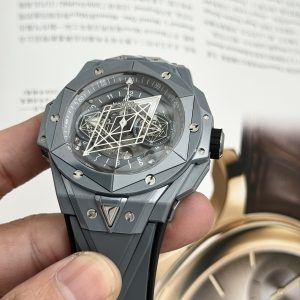 Đồng Hồ Hublot Big Bang Sang Bleu II Gốm Xám Nhà Máy BBF 45mm (1)