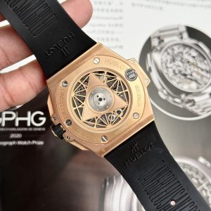 Đồng Hồ Hublot Big Bang Sang Bleu II Màu Trắng Nhà Máy BBF 45mm (5)