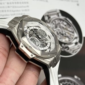 Đồng Hồ Hublot Big Bang Sang Bleu II Titanium Màu Trắng Blue BBF 45mm (1)