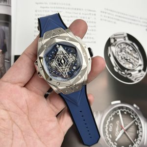 Đồng Hồ Hublot Big Bang Sang Bleu II Titanium Màu Xanh Blue BBF 45mm (1)