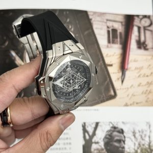 Đồng Hồ Hublot Big Bang Sang Bleu II Titanium Nhà Máy BBF 45mm (1)