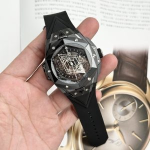 Đồng Hồ Hublot Nam Rep 11 Big Bang Unico Black Ceramic BBF 45mm (1)